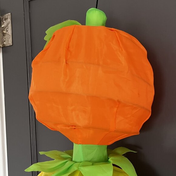 Gemmy Collapsible Spring Halloween Windsock Jack-O'-Lantern Pumpkin Porch Decor - Picture 8 of 11